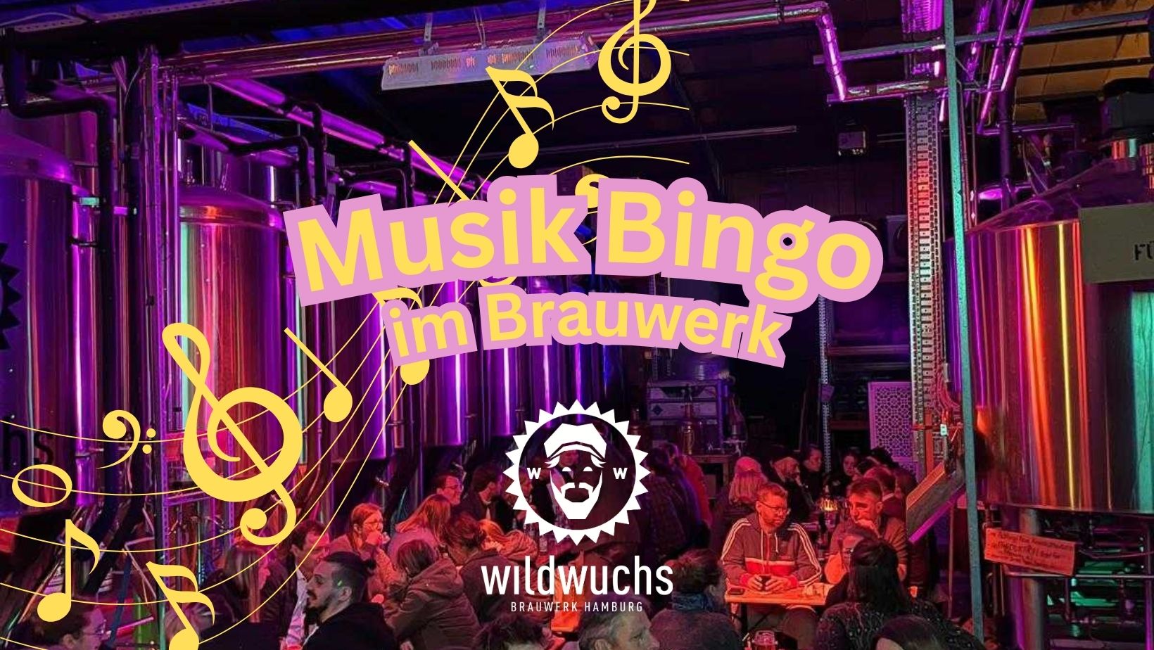 Musik Bingo im Wildwuchs