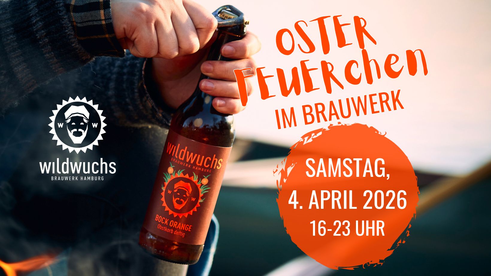 Osterfeuerchen im Brauwerk