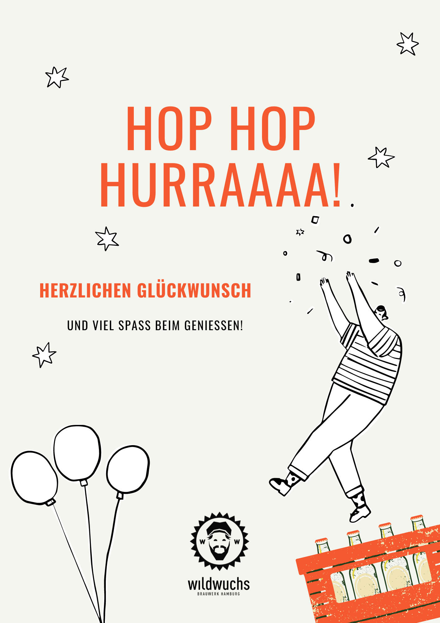 Persönliche Grußkarte