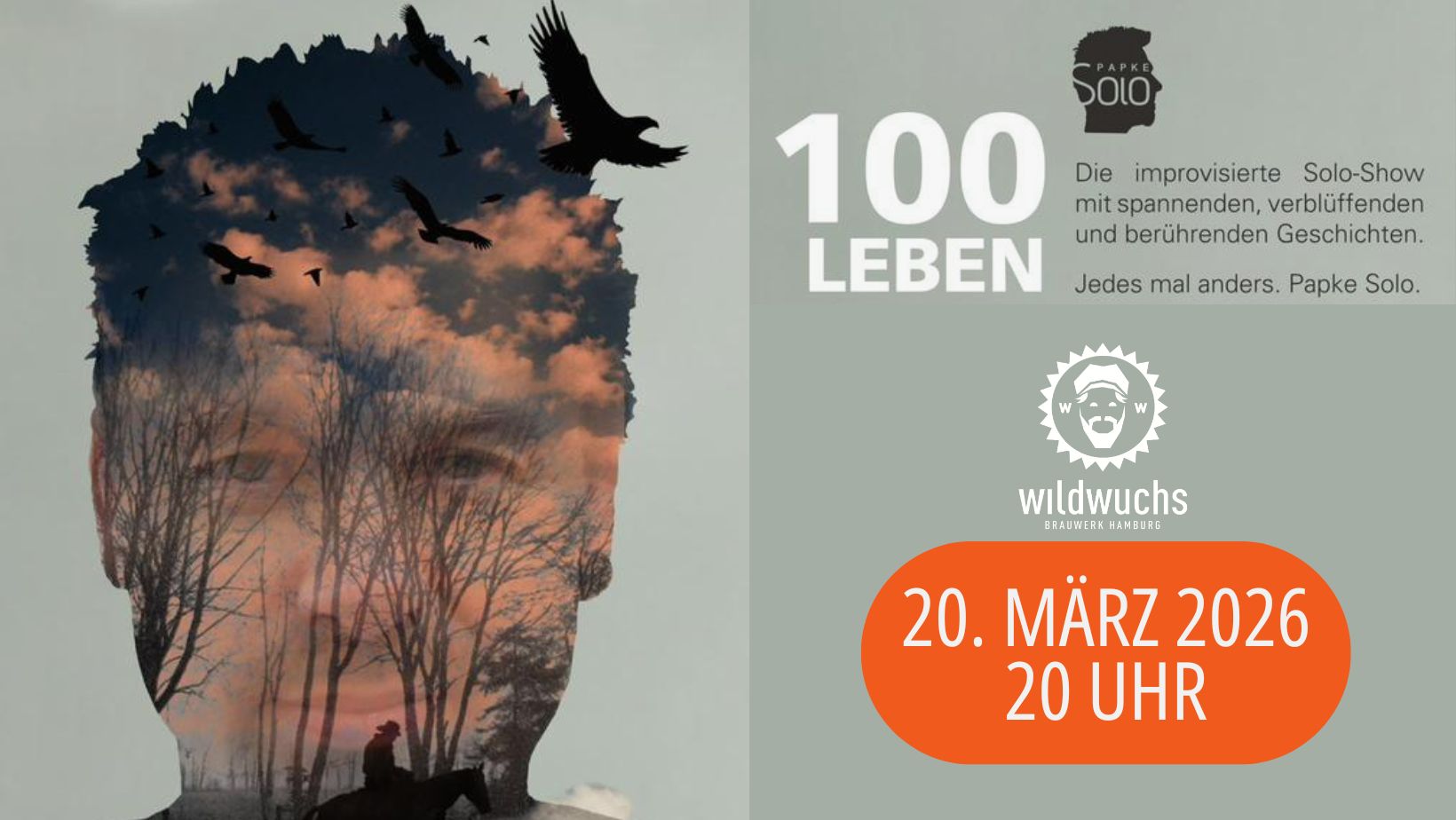 Impro Crime Show - 100 Leben mit Martin Papke